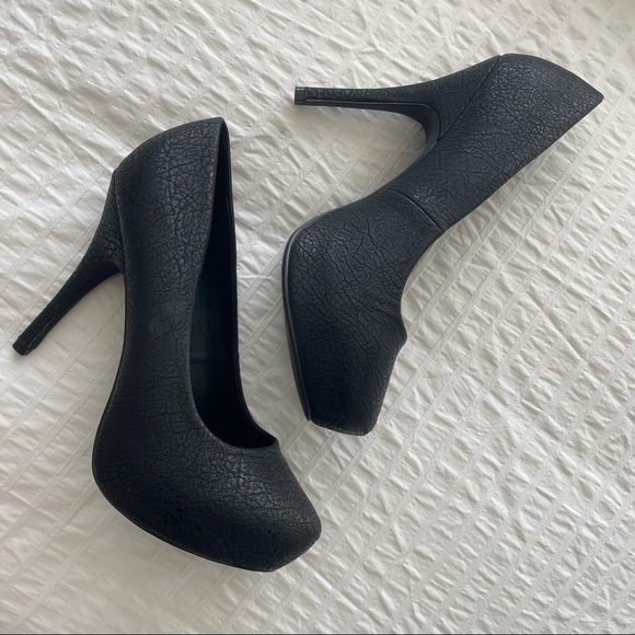 Mix No. 6 Platform Black Stilettos/Pumps/Heels - BNWT, never worn - Picture 2 of 5